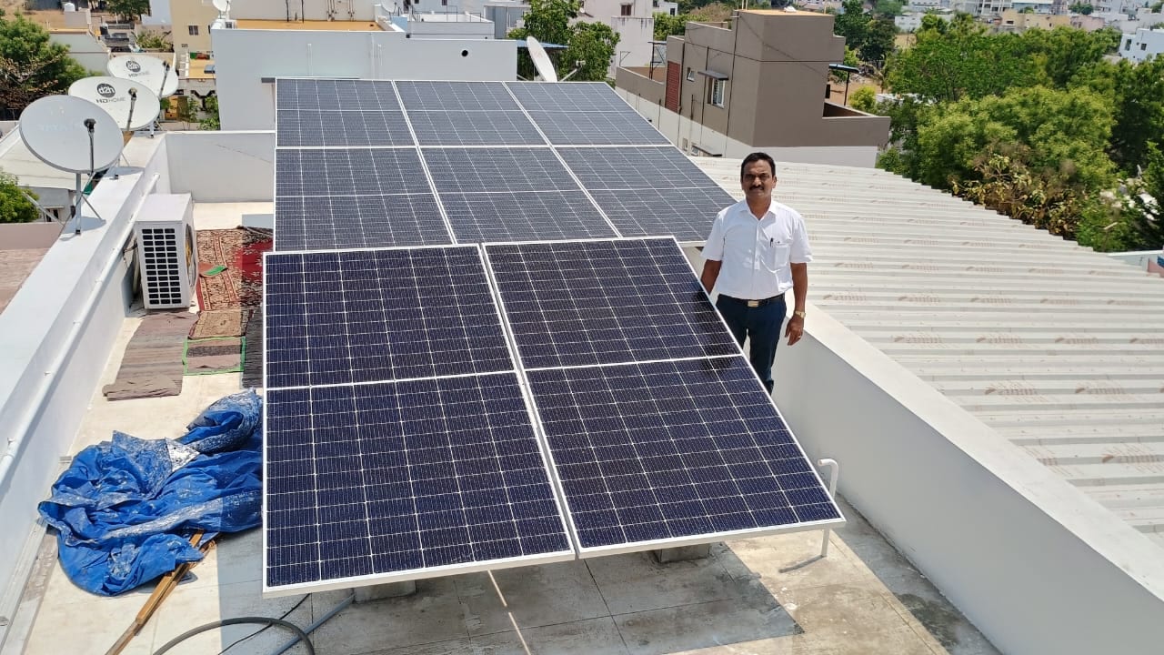 Hilite Solar residential rooftop solar installation