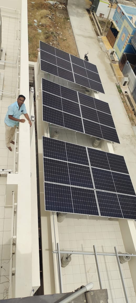 Hilite Solar residential rooftop solar installation